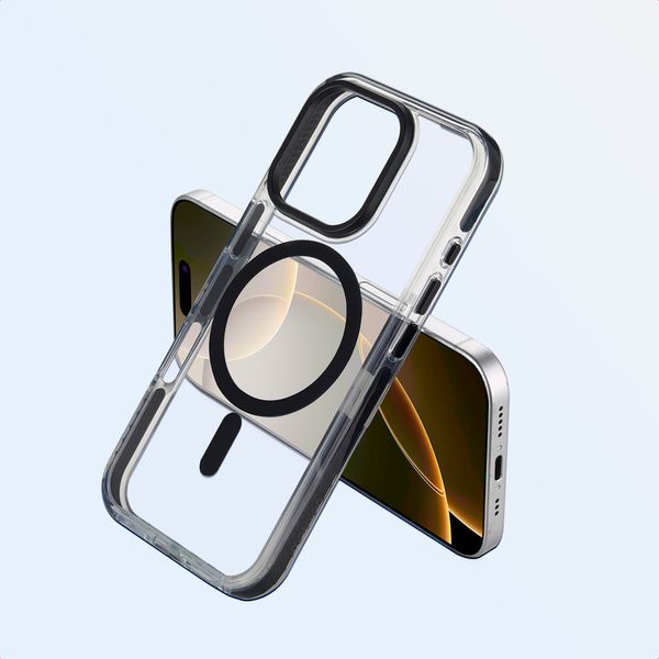 imoshion Combat MagSafe Hülle Apple iPhone 16 Pro - Schwarz