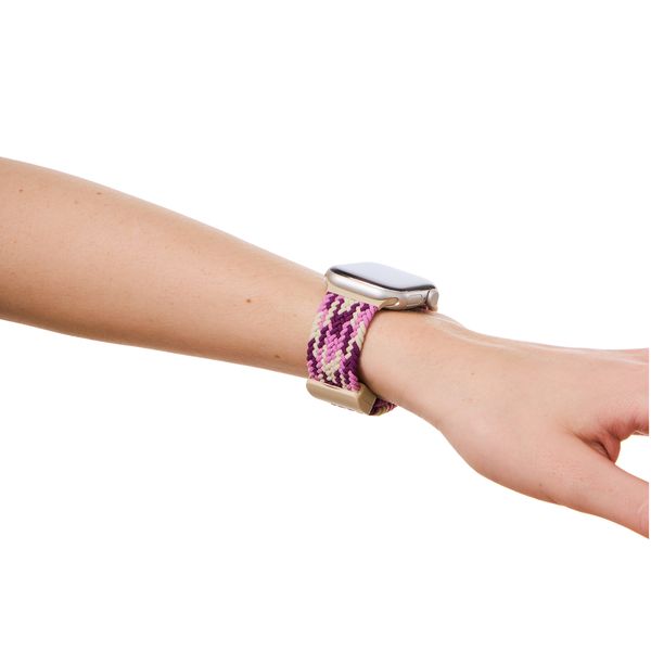 iDeal of Sweden Soft Braid Watch Band für Apple Watch | 44/45/46/49 mm - Cherry Crush