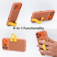 Callbuddy Hülle mit Strap Apple iPhone 17 Pro Max - Coral Pop