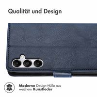 imoshion Luxuriöse Klapphülle Samsung Galaxy A15 (5G/4G) - Dunkelblau