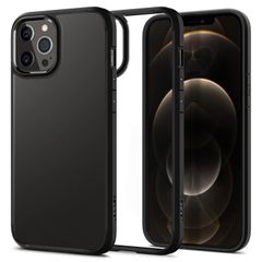 Spigen Ultra Hybrid™ Case für Apple iPhone 12 (Pro) - Schwarz