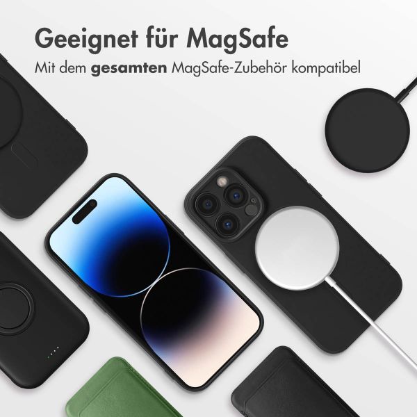 imoshion Color Back Cover mit MagSafe Apple iPhone 14 Pro - Schwarz