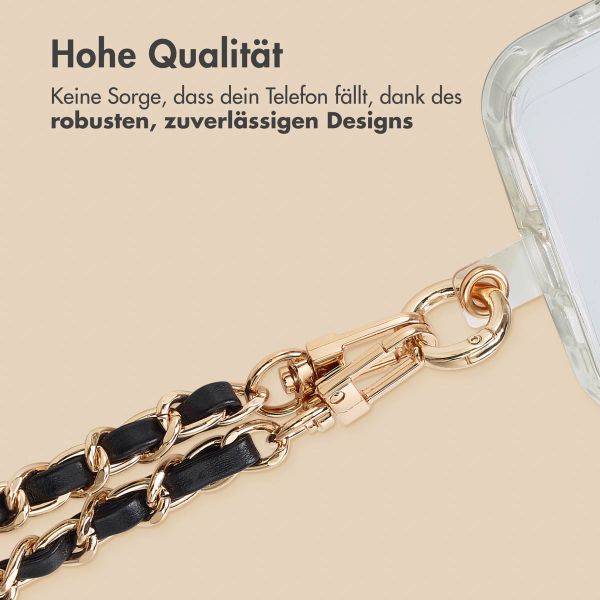 imoshion PU Leder Handyketten Set – Schwarz