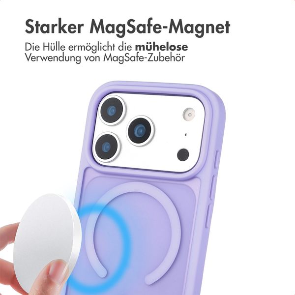 imoshion Color Guard Back Cover mit MagSafe Apple iPhone 17 Pro Max - Lila / Lilac
