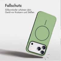 imoshion Color Backcover mit Thin MagSafe Ring Apple iPhone 17 Pro - Dunkelgrün