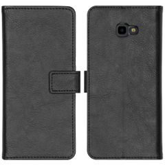 imoshion Luxuriöse Klapphülle Samsung Galaxy J4 Plus - Schwarz