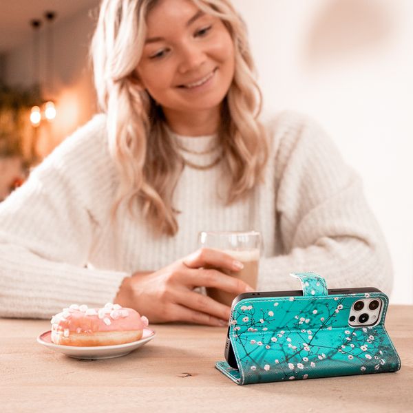 imoshion Design TPU Klapphülle Samsung Galaxy S21 Plus - Blossom