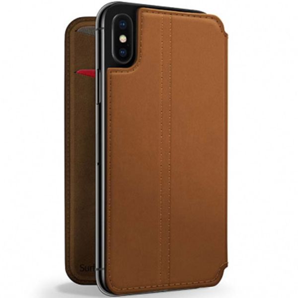 Twelve South SurfacePad Klapphülle iPhone Xr - Braun