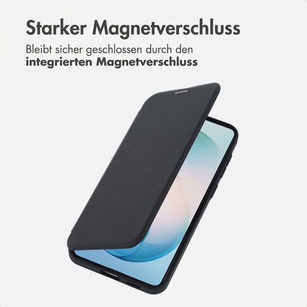 imoshion Transparente Bookcase mit MagSafe Samsung Galaxy S26 Ultra - Schwarz