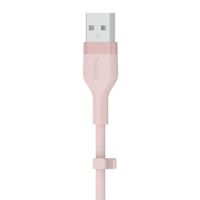 Belkin Boost↑Charge™ USB-A- auf Lightning-Kabel aus Silikon - 1 Meter - Rosa