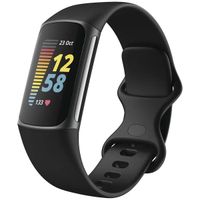 imoshion Silikonband für das  Fitbit Charge 5 / 6 - L - Schwarz