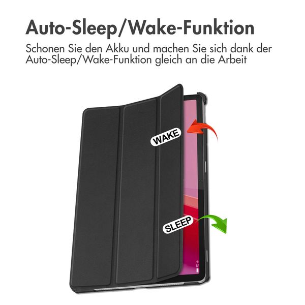 imoshion Trifold Klapphülle Lenovo Tab M11 - Schwarz