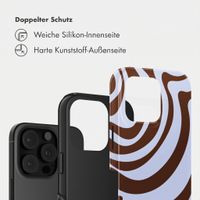 Selencia Vivid Back Cover Apple iPhone 16 Pro - Dream Swirl Chocolate