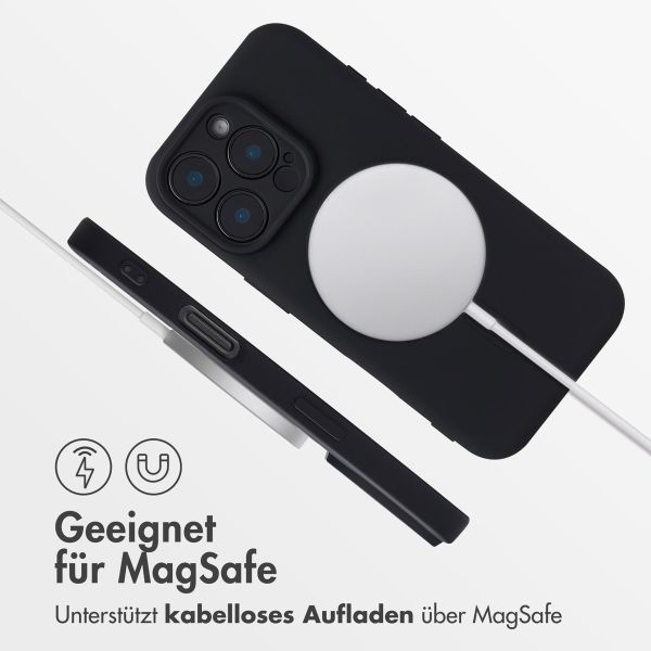 imoshion Color Back Cover mit MagSafe für das Apple iPhone 16 Pro - Schwarz