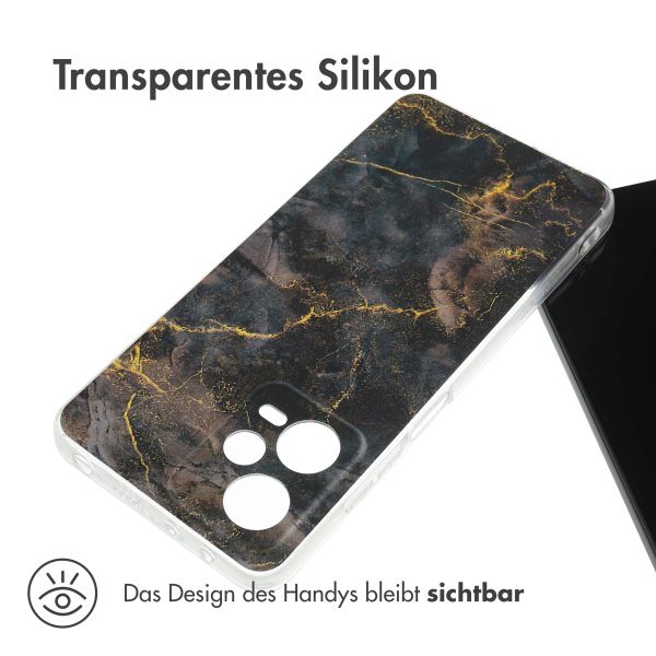 imoshion Design Hülle Xiaomi Redmi Note 12 Pro (5G) - Black Marble