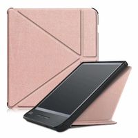 imoshion Klappbare Klapphülle für das Kobo Libra H2O - Rose Gold