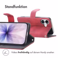 imoshion Klapphülle mit Kordel Apple iPhone 17 - Rot