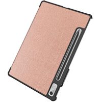 imoshion Trifold Klapphülle für das Lenovo Tab P11 Pro (2nd gen) - Rose Gold