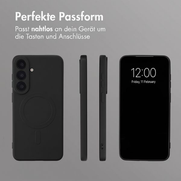 imoshion Color Back Cover mit MagSafe Samsung Galaxy S26 FE - Schwarz