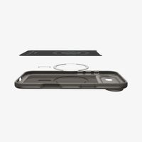 Spigen Thin Fit Backcover mit MagSafe Apple iPhone Air - Gunmetal