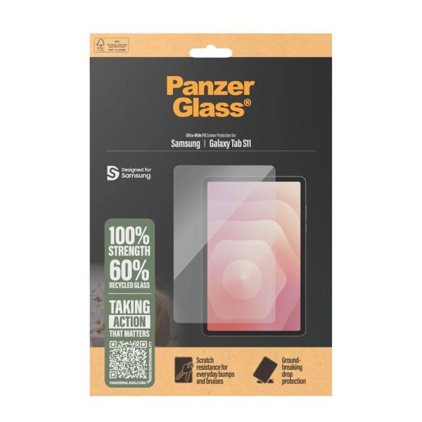 PanzerGlass Ultra Wide Fit Screen Protector Samsung Galaxy Tab S11