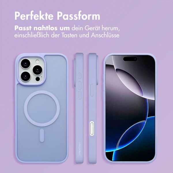 imoshion Color Guard Back Cover mit MagSafe Apple iPhone 16 Pro Max - Lila / Lilac