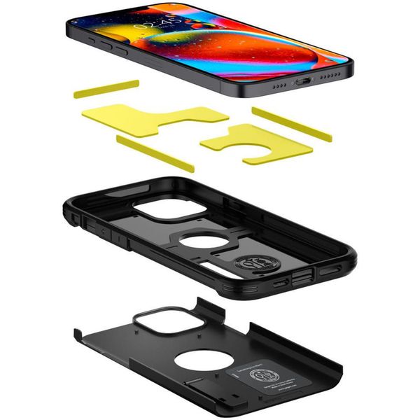 Spigen Tough Armor™ Case für das Apple iPhone 12 (Pro) - Schwarz