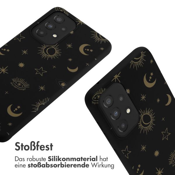 imoshion SilikonHülle design mit Band Samsung Galaxy A33 - Sky Black