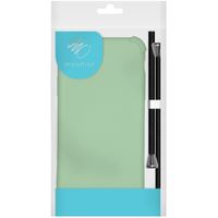 imoshion Color Backcover mit Band Apple iPhone 12 (Pro) - Grün