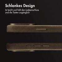 Accezz Vintage Leather Magsafe Backcover Apple iPhone 16 Pro Max - Rustic Brown