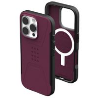 UAG Civilian Backcover MagSafe Apple iPhone 16 Pro - Bordeaux