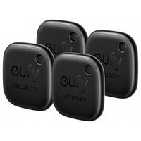 Eufy Smart Tracker Link - Bluetooth-Tracker für iOS - 4 Pack - Schwarz