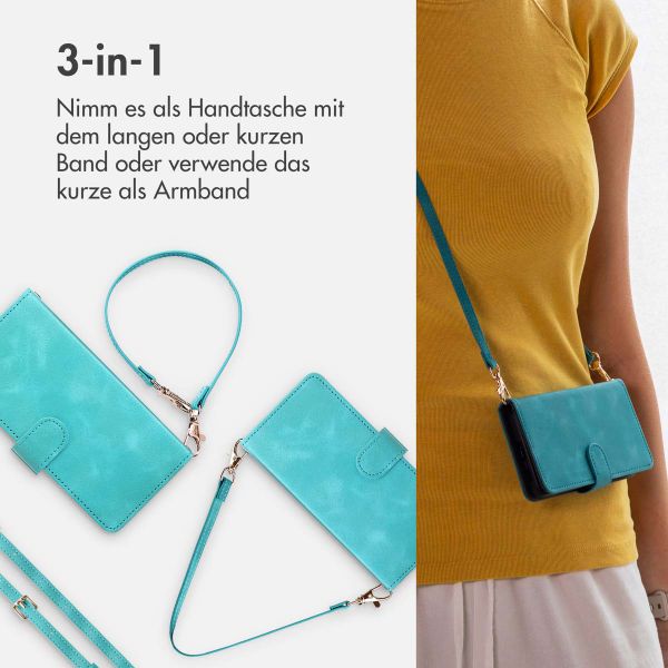 imoshion Klapphülle mit Kordel Samsung Galaxy S23 FE - Türkis