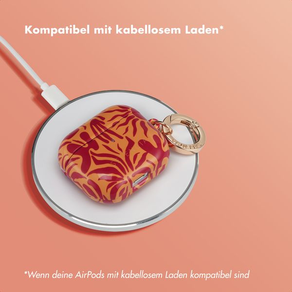 Selencia Vivid Case Apple AirPods 3 - Tropical Vibes Apricot