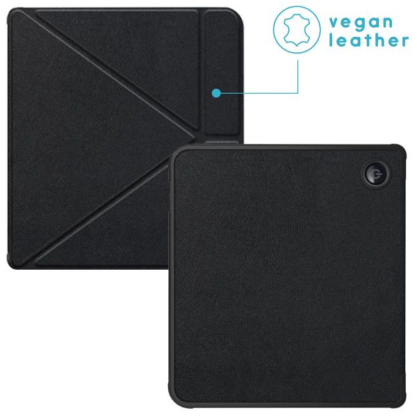 imoshion Klappbare Klapphülle Kobo Libra 2 / Tolino Vision 6 - Schwarz