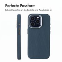 Accezz Mesh Backcover mit MagSafe Apple iPhone 15 Pro - Dunkelblau