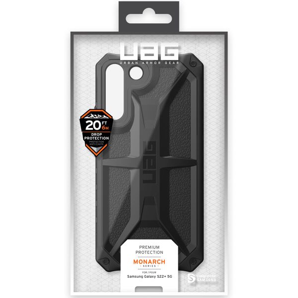 UAG Monarch Case für das Samsung Galaxy S22 Plus - Black