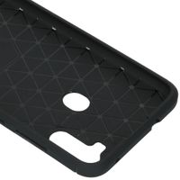 Brushed TPU Case für das Samsung Galaxy M11 / A11 - Schwarz