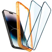 Spigen GLAStR Fit Displayschutzfolie 2er-Pack + Applicator Apple iPhone 14 Pro
