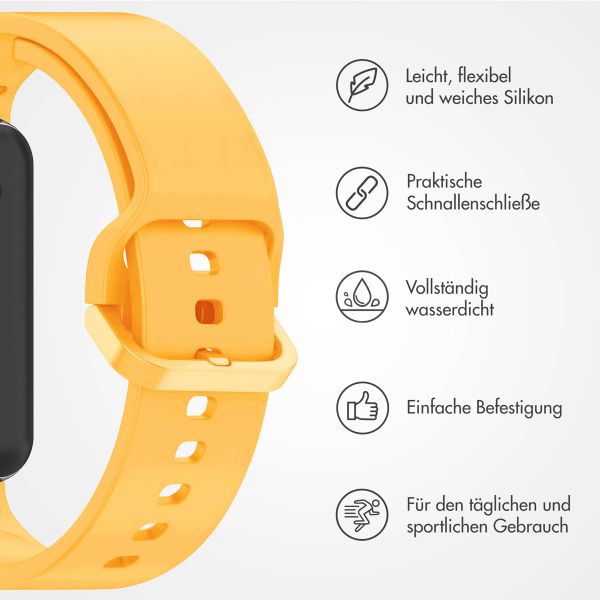 imoshion Silikonband für das Samsung Galaxy Fit 3 - Gelb