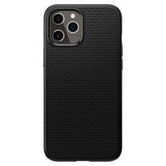 Spigen Liquid Air™ Case für das iPhone 12 Pro Max - Schwarz