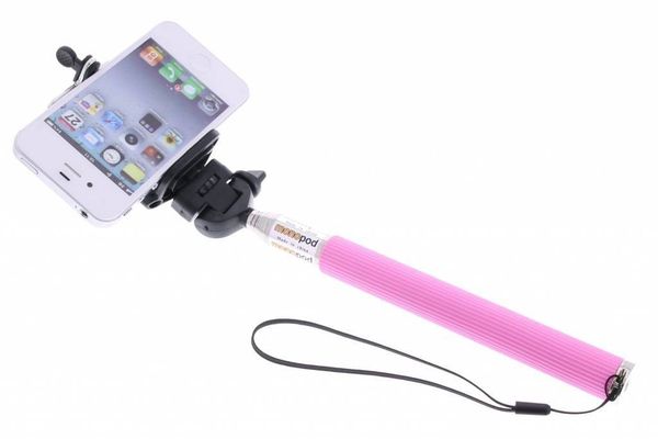 Bluetooth Selfie-Stick Rosa