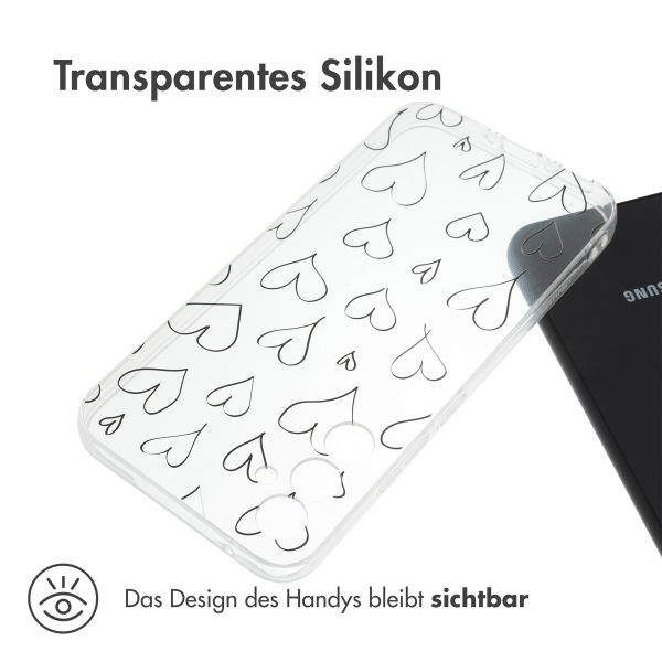 imoshion Design Hülle Samsung Galaxy A34 (5G) - Hearts