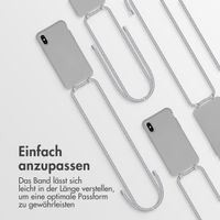 imoshion Color Backcover mit abtrennbarem Band Apple iPhone X / Xs - Grau