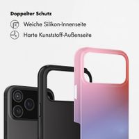 Selencia Vivid Back Cover Apple iPhone 17 Pro - Gradient Soft Blush