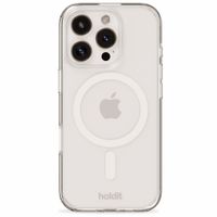 Holdit MagSafe Case für Apple iPhone 16 Pro Max - Transparent / White