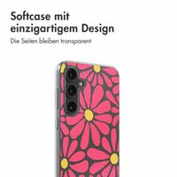 imoshion  Design Hülle für das Samsung Galaxy S23 FE - Dusty Rose Flowers Connect