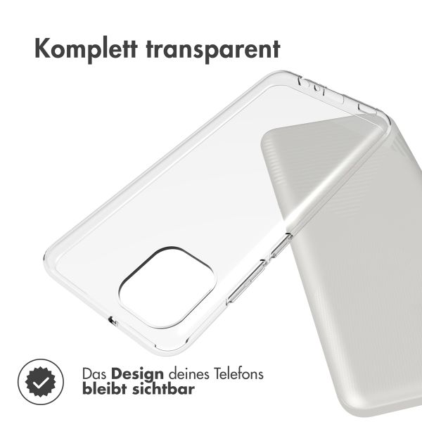 Accezz Clear TPU Backcover Samsung Galaxy A03 - Transparent