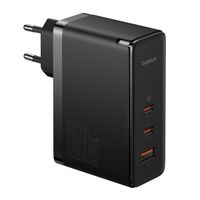 Baseus GaN5 Pro | Schnellladegerät - 2x USB-C + 1x USB-A - 160 Watt