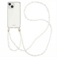 imoshion Back Cover mit Band + Armband Apple iPhone 13 - Perlenherzen